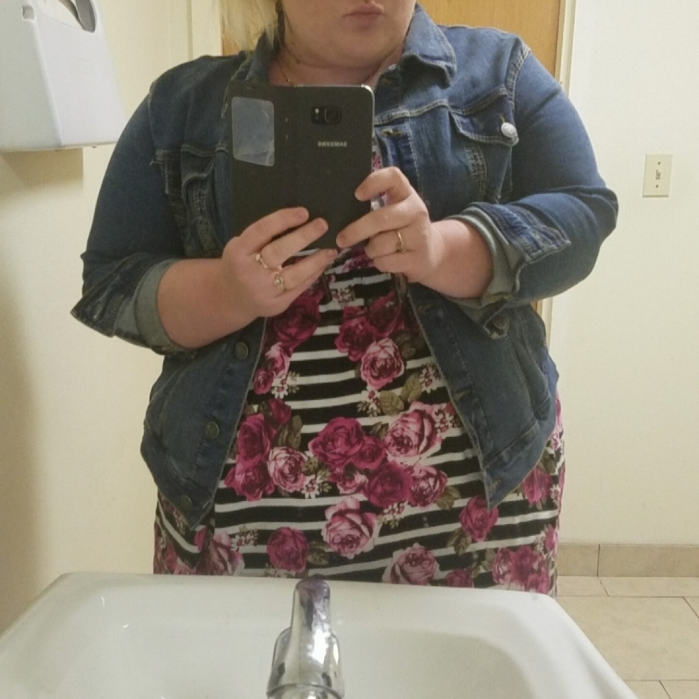 Jean jacket plus size
